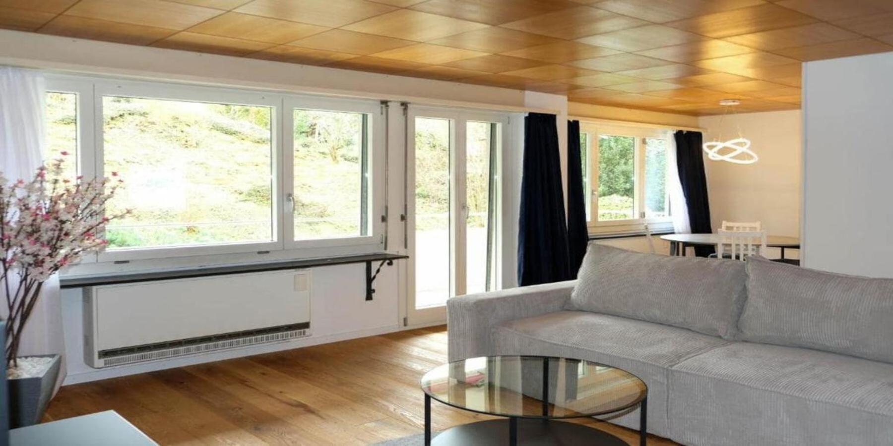 Mariposa Spiez Apartment Bagian luar foto