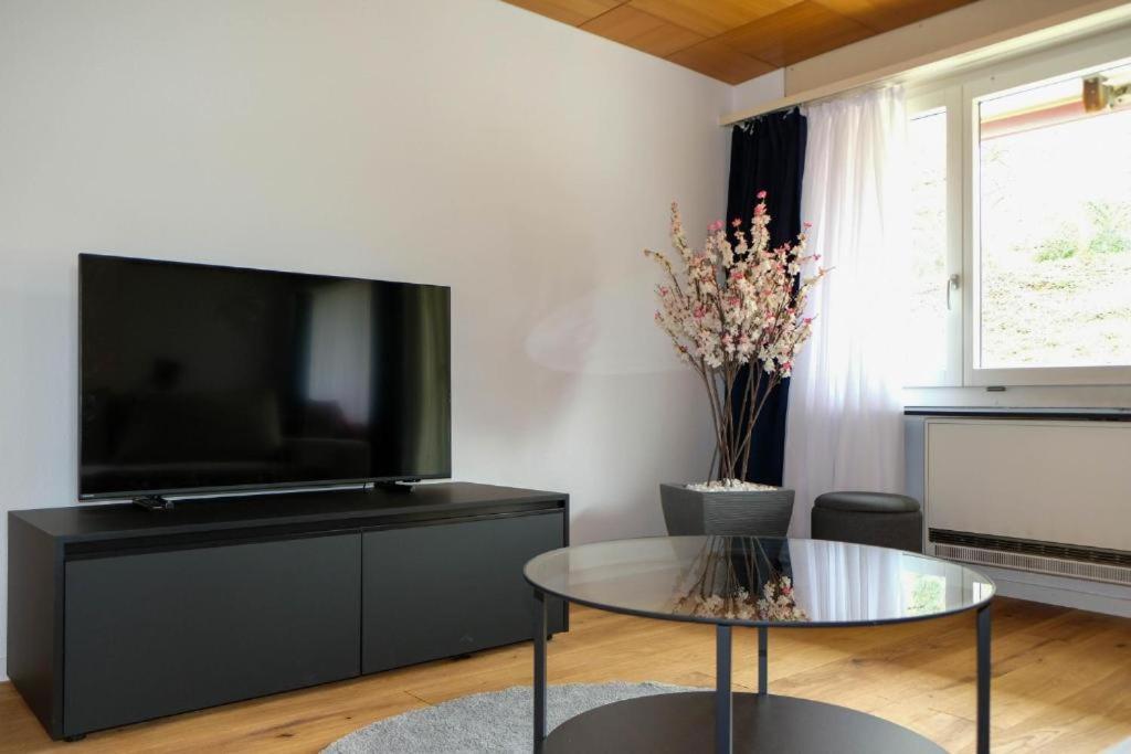 Mariposa Spiez Apartment Bagian luar foto