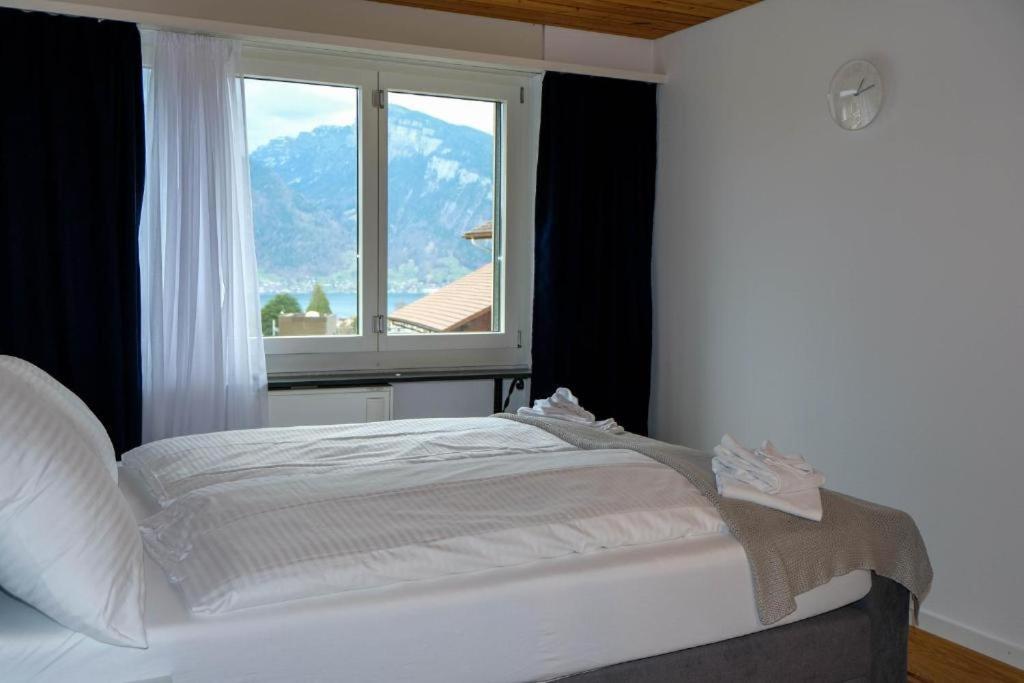 Mariposa Spiez Apartment Bagian luar foto