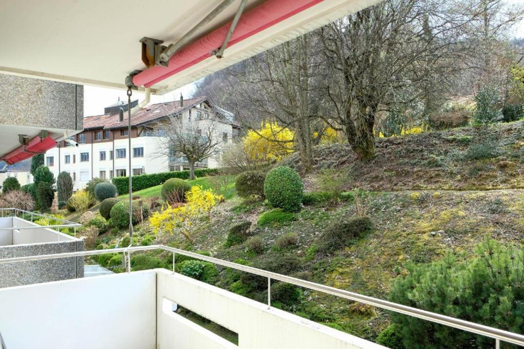 Mariposa Spiez Apartment Bagian luar foto